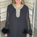 Iconic Gatsby Maxi Dress - Black