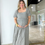 Chiara Dress Black Gingham