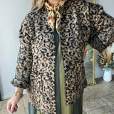 Laurel Leopard Oversized Cardigan