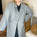 Sweater Weather Heather Gray Cardigan