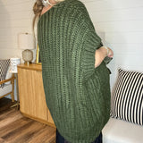 Olive You Front Tie Sweater Vest