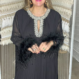 Iconic Gatsby Maxi Dress - Black