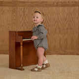 Colette Romper Black Gingham