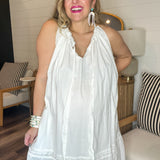 Blanche Belle White Maxi Dress