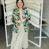 Tropical Boss Babe Blazer