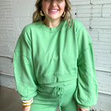 The Juicebox Sweatshirt - Field Green