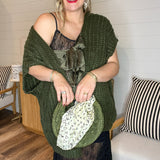 Olive You Front Tie Sweater Vest