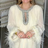 Iconic Gatsby Maxi Dress - Ivory