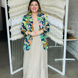 Tropical Boss Babe Blazer