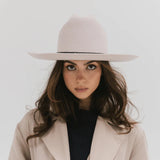 Ezra Western Hat - Ivory