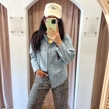 Lily Leopard Barrel Jeans