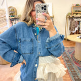 Oklahoma Muse Denim Button Up