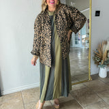 Laurel Leopard Oversized Cardigan