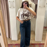 Marie Cuffed Wide Leg - Radar