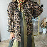Laurel Leopard Oversized Cardigan