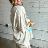 Easy Street Striped Pants - Ivory