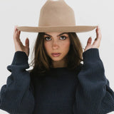 Ezra Western Hat - Tan