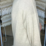 The Hallie Sweater Maxi Dress - Natural