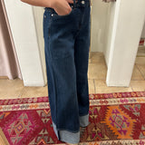 Marie Cuffed Wide Leg - Radar