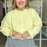 The Piper Cardigan - Butter
