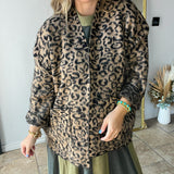 Laurel Leopard Oversized Cardigan