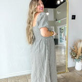 Chiara Dress Black Gingham