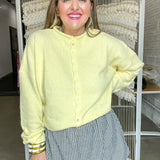 The Piper Cardigan - Butter
