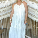 Blanche Belle White Maxi Dress