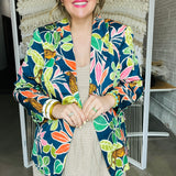 Tropical Boss Babe Blazer