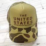 Birthplace Of The Cowboy Trucker Hat - Camo