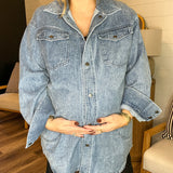 Roundabout Washed Denim Shacket