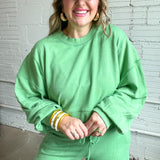 The Juicebox Sweatshirt - Field Green