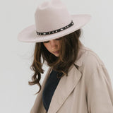 Ezra Western Hat - Ivory