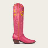 Pink Lightening Bolt City Boots Size 9