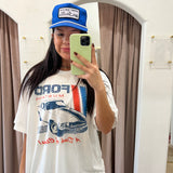 Oversized Rhinestone Tees - Ford