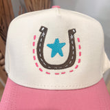 Lucky Star Horseshoe Trucker Hat