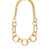 Triple Horse Bit Necklace