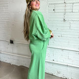 The Juicebox Sweatshirt - Field Green