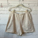 Vanilla Cloud Knit Shorts