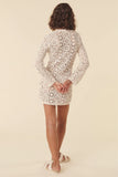 {Spell} Helena Crochet Lace Mini Dress