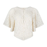 {Spell} Free Love Lace Crop - Vintage Cream