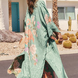 {Spell} Floridian Reversible Robe - Sage
