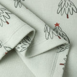 Organic Long Sleeve Pajama Set || Trees