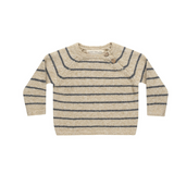 Ace Knit Sweater - Indigo Stripe