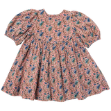 Girl's Rowen Dress - Mauveglow Vine Floral