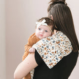 Harvest Floral Muslin Burp Cloth