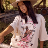NEW The Very Oversized Darlin Tee - Marshmallow