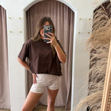 Birdie Crossover Biker Shorts - Marsh Camo