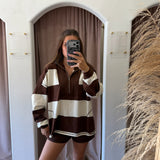 The College Short Set - Brown