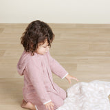Cozy Chic Barefoot In The Wild Baby Blanket - Stone + Cream